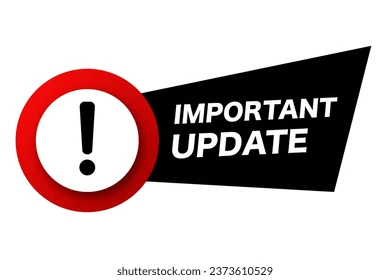 black-banner-important-update-message-260nw-2373610529